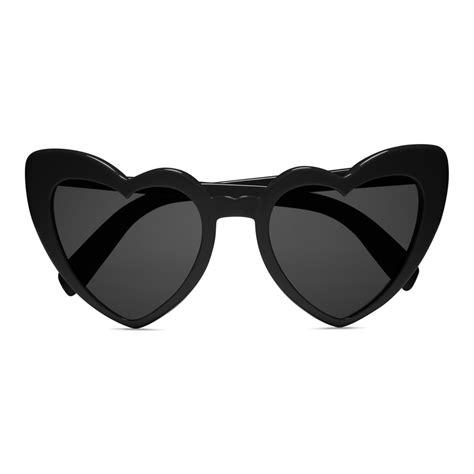 ysl heart sunglasses